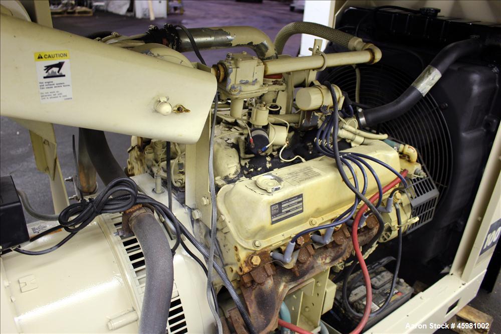 Used Kohler 100 kW natural gas generator. Ford LSG-875 engine.