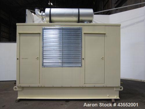 Used Kohler 600 kW Diesel Generator Set, model ROZD81, serial #360392. Detroit Diesel engine 12V92TA. 3/60/277/480V. 1200 Amp main-line circuit breaker. Sound attenuated enclosure. Approximately 650 ...