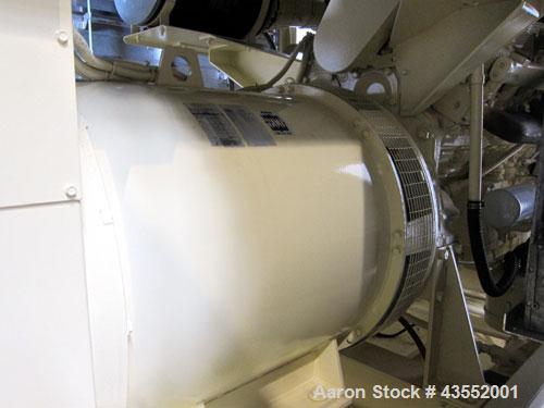 Used Kohler 600 kW Diesel Generator Set, model ROZD81, serial #360392. Detroit Diesel engine 12V92TA. 3/60/277/480V. 1200 Amp main-line circuit breaker. Sound attenuated enclosure. Approximately 650 ...