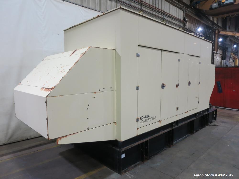 Used Kohler 505 kW Diesel Generator – Model 500REOZVB – Tier 2 Rated