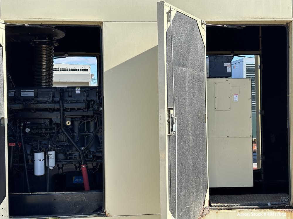 Used Kohler 505 kW Diesel Generator – Model 500REOZVB – Tier 2 Rated