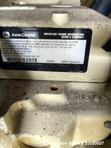 Kohler 80KW Generator