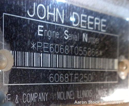 Used MQ Power / Multiquip Whisperwatt trailered 110 kW standby rated / 100 kW prime rated diesel generator set. Whisperwatt model DCA-125SSJU, SN-7500387. John Deere model 6068TF250, SN-PE6068T055366...