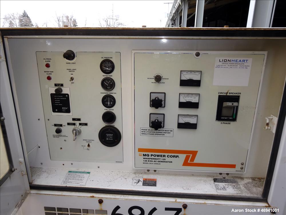 Used Multiquip MQ Power WhisperWatt 110 kW standby (100 kW prime) diesel genera