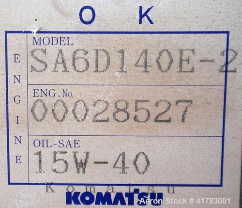 Used MQ Power / Multiquip Whisperwatt 352 kW Standby /320 kW Prime Rated Diesel Generator Set. Whisperwatt model DCA-400SSK, SN-3703872. Komatsu model SA6D14OE-2, SN-28527, 6 cylinder 4 cycle, 478 hp...