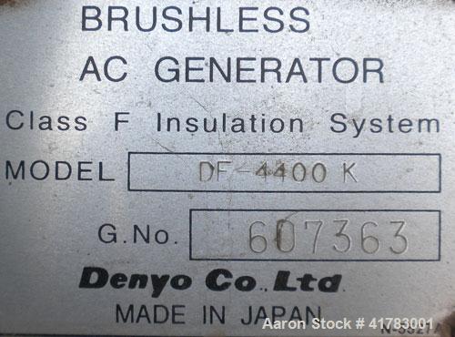Used MQ Power / Multiquip Whisperwatt 352 kW Standby /320 kW Prime Rated Diesel Generator Set. Whisperwatt model DCA-400SSK, SN-3703872. Komatsu model SA6D14OE-2, SN-28527, 6 cylinder 4 cycle, 478 hp...