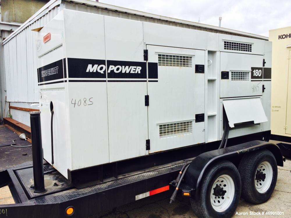 Used- Multiquip MQ Power WhisperWatt 158 kW Portable Generator DCA-180SSJU