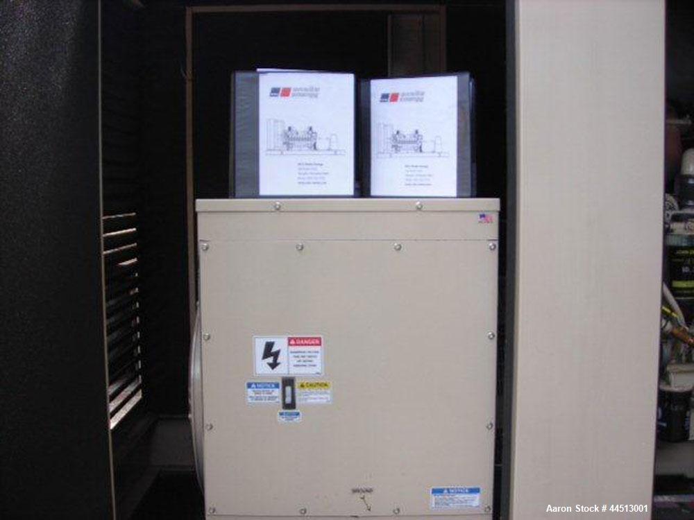 Used MTU 100 kW Standby Diesel Generator Set, Model 100-JS6DT3, SN-308219-1-1-0409.  John Deere Model 4045-HF285-HF285 engine rated 158 HP @ 1800 rpm, EPA tier 3 certified. 3/60/277/480V.  225 Amp ma...