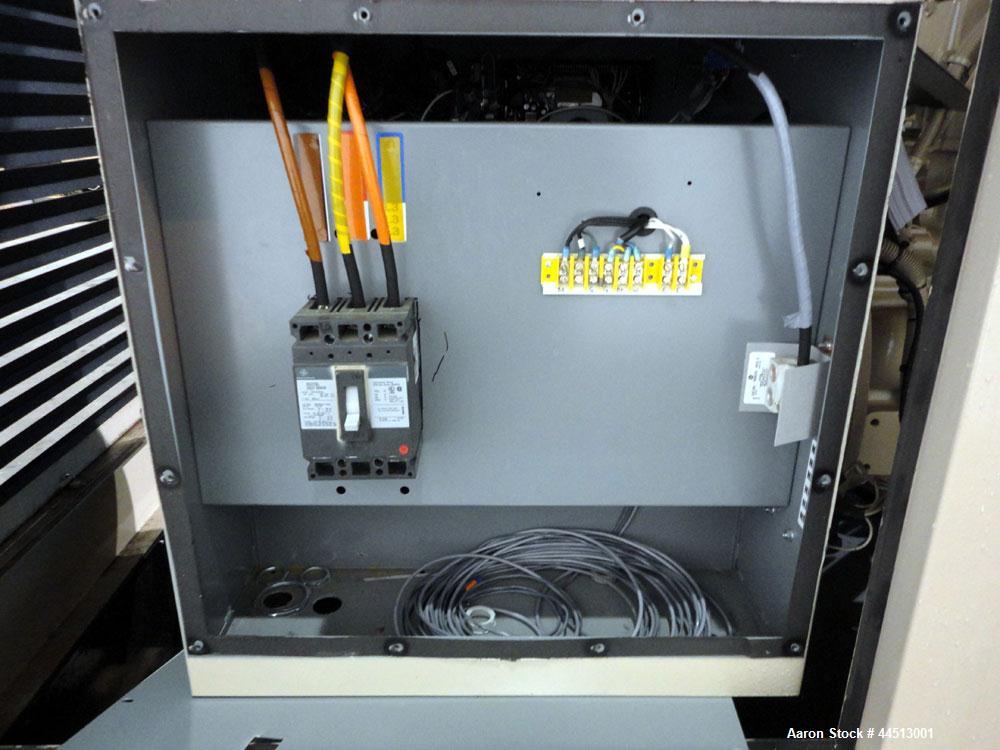 Used MTU 100 kW Standby Diesel Generator Set, Model 100-JS6DT3, SN-308219-1-1-0409.  John Deere Model 4045-HF285-HF285 engine rated 158 HP @ 1800 rpm, EPA tier 3 certified. 3/60/277/480V.  225 Amp ma...