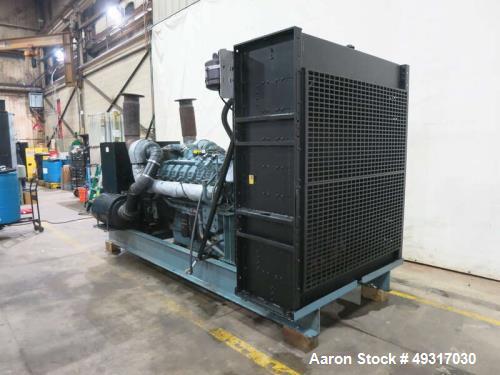 MTU 1000 kW Standby Diesel Generator Set.