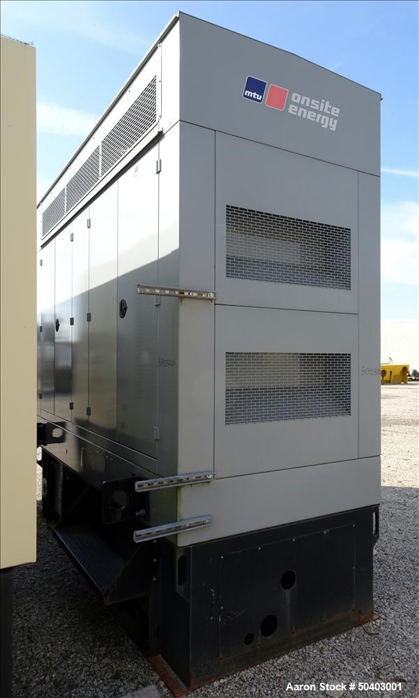 Used MTU 250kW Prime / Standby Diesel Generator Set, Model DP00250D65SRAH1574
