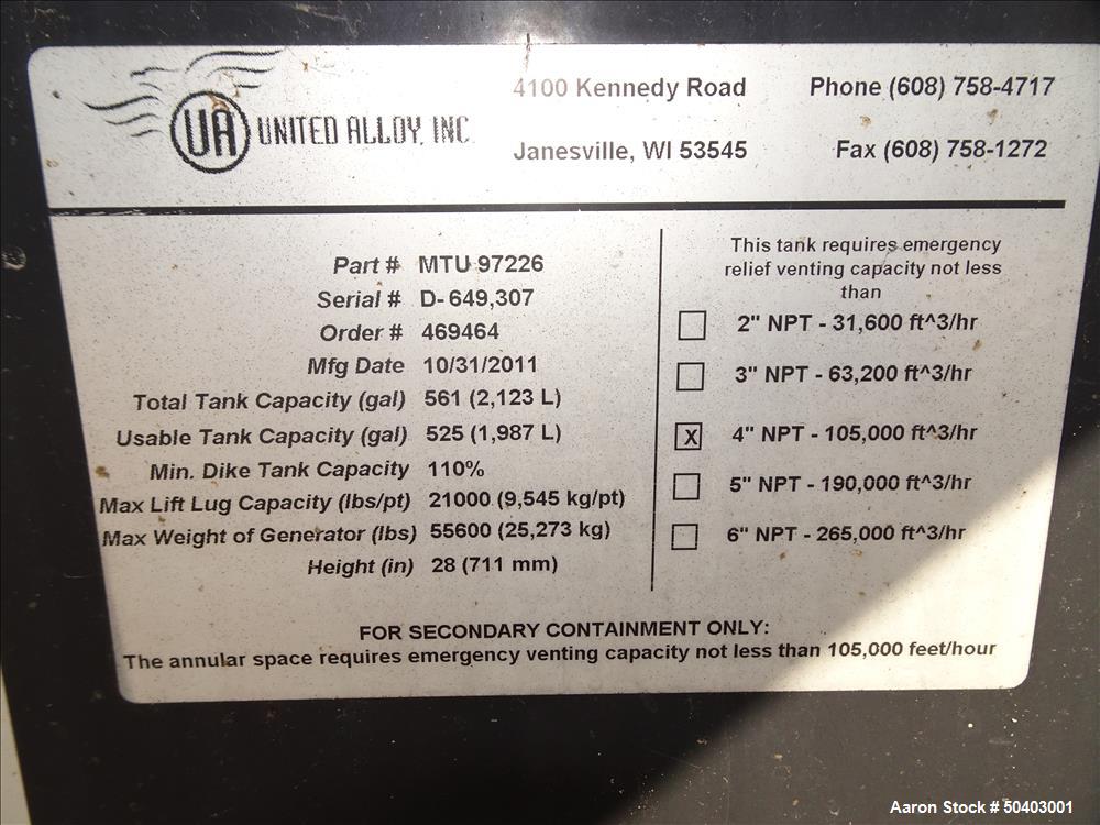 Used MTU 250kW Prime / Standby Diesel Generator Set, Model DP00250D65SRAH1574