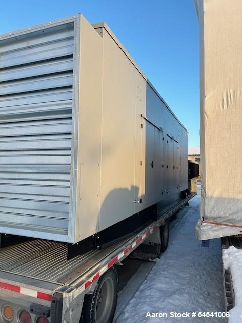 Unused 900 kW MTU Diesel Generator with Sound Attenuated Enclosure & Digital Controls