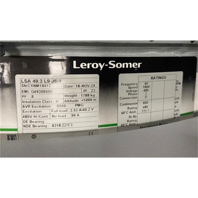 2024 MTU Rolls-Royce DS900 900 kW Diesel Generator Set – UL2200 Listed & NFPA 110 Level 1