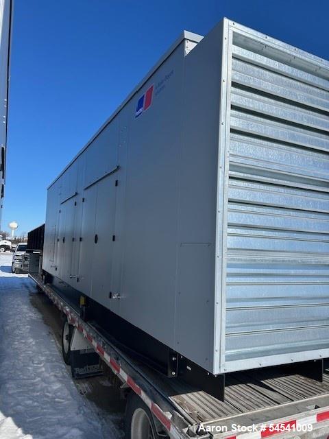 Unused MTU Rolls-Royce DS900 900 kW Emergency Standby Diesel Generator with 1,515 Gallon Fuel Tank