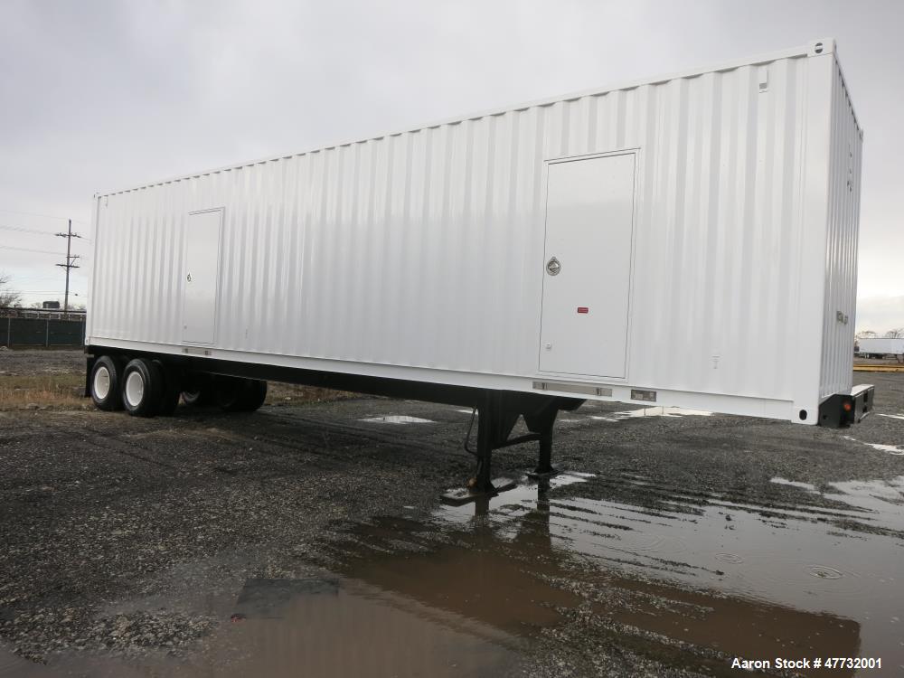 Used Detroit Diesel / MTU 1000 kW portable / trailered rental grade  gen set.