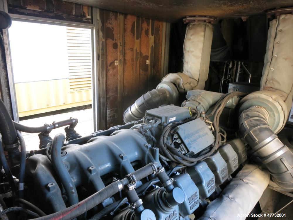 Used Detroit Diesel / MTU 1000 kW portable / trailered rental grade  gen set.