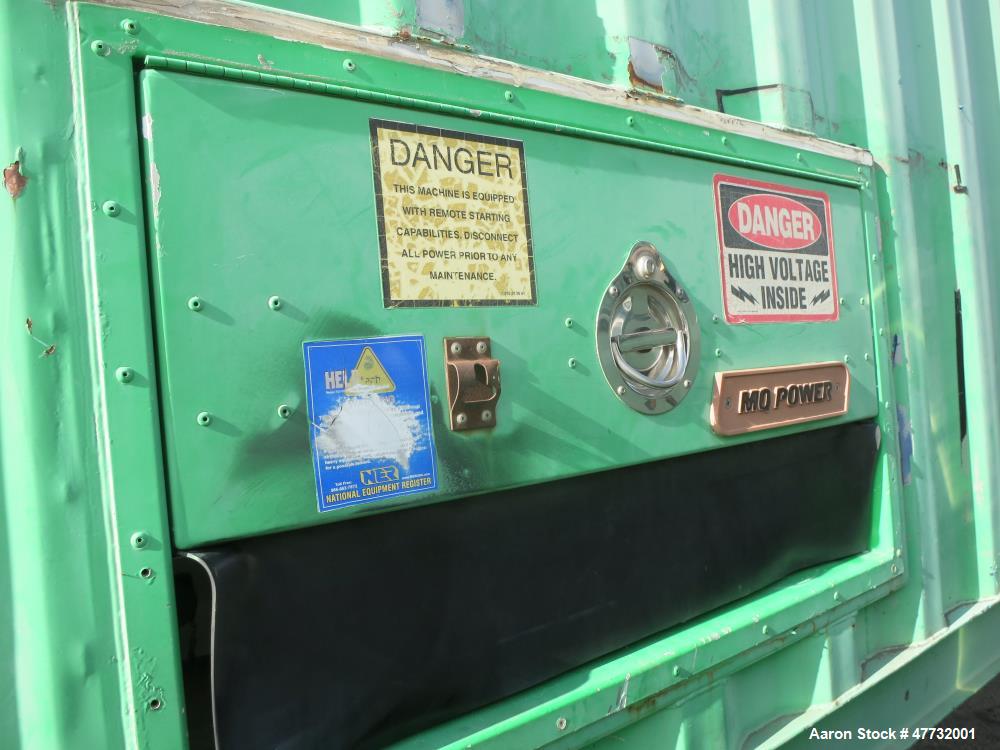 Used Detroit Diesel / MTU 1000 kW portable / trailered rental grade  gen set.