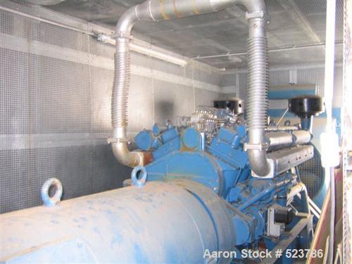 USED: MWM diesel 360 kva generator, type RHS 518 V16. Generator AEG,currently set up for 380 volts, 3 ph, 50 hz. 16 cylinder dieselengine, boxed in a 20 foot sea container, noise insulated. Lightbuil...