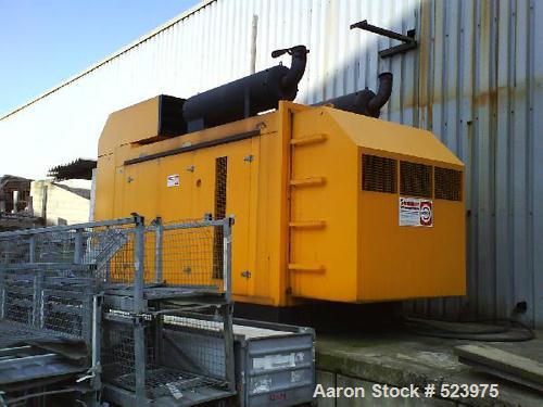USED: Diesel generator Magirus Deutz, 330 kw, boxed in a container,includes control panels.