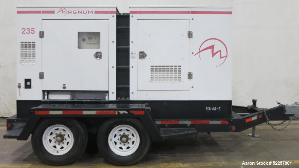 Magnum 204 kW standby portable diesel generator