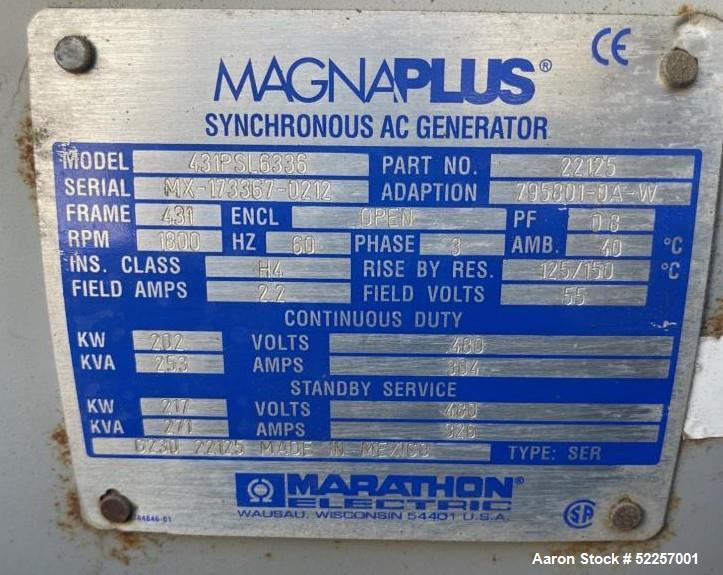 Magnum 204 kW standby portable diesel generator