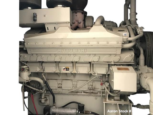 Used Mitsubishi Generator 1000 KW, Model 1000RD.