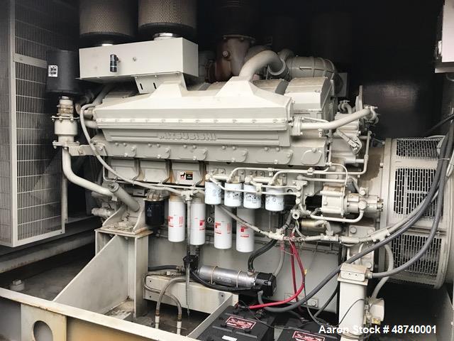 Used Mitsubishi Generator 1000 KW, Model 1000RD.