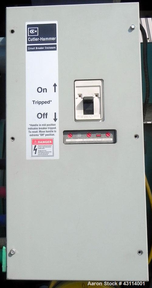 Used MQ Power / Multiquip 100kW standby (90kW prime) diesel generator set. MQ model KD100V, Volvo model TAD 520 GE SN-5300732010. Generator model 362PSL1606, SN-LM-3746, 3/60/277-480V, voltage select...