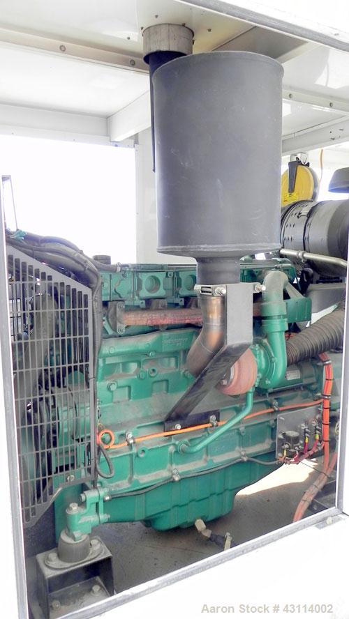 Used MQ Power 115kW standby (104kW prime) diesel generator set. MQ model KD115. Volvo engine model TD 720 GE, SN-5300669869. Generator model 363PSI1607, SN- LM-379211-1202, 3/60/120/208/277-480V, vol...