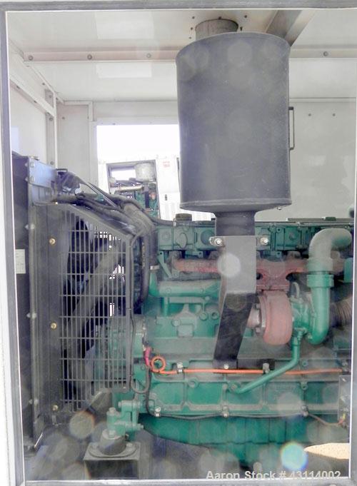 Used MQ Power 115kW standby (104kW prime) diesel generator set. MQ model KD115. Volvo engine model TD 720 GE, SN-5300669869. Generator model 363PSI1607, SN- LM-379211-1202, 3/60/120/208/277-480V, vol...