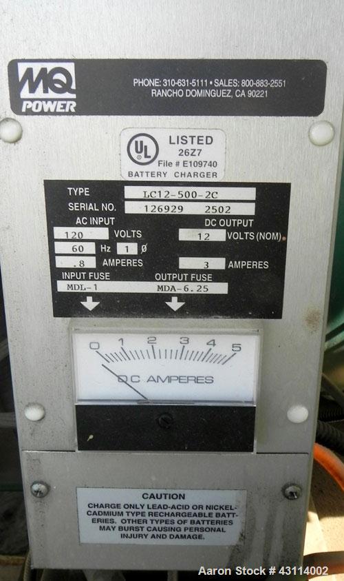 Used MQ Power 115kW standby (104kW prime) diesel generator set. MQ model KD115. Volvo engine model TD 720 GE, SN-5300669869. Generator model 363PSI1607, SN- LM-379211-1202, 3/60/120/208/277-480V, vol...