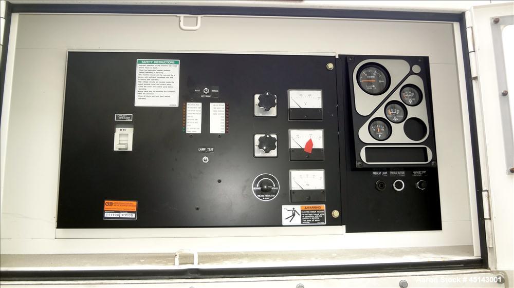 Used MQ / Multiquip 158kW standby, 144kW (180kVA) prime, portable / trailered diesel generator set, model DCA-180SSK, SN-3700232. Komatsu SA6D108E-2 engine rated 217 hp at 1800 RPM, SN-32937. 3/60/27...