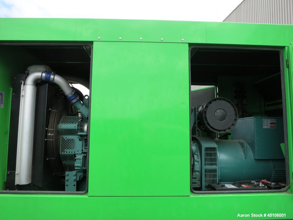 Used GMI/Volvo 350 kW standby portable diesel generator set, SN-1061013. Volvo Penta TAD 1241 GE engine rated 526 hp at 1800 RPM SN-868836. Stamford Newage alternator model 01161859, SN-0135396/02.  ...
