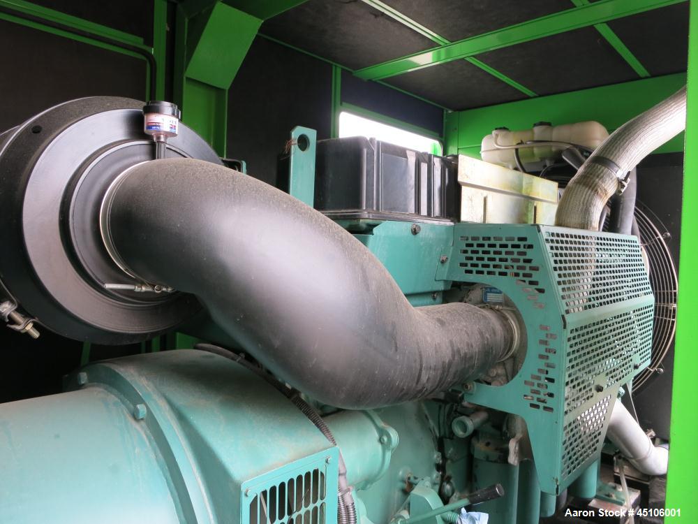 Used GMI/Volvo 350 kW standby portable diesel generator set, SN-1061013. Volvo Penta TAD 1241 GE engine rated 526 hp at 1800 RPM SN-868836. Stamford Newage alternator model 01161859, SN-0135396/02.  ...