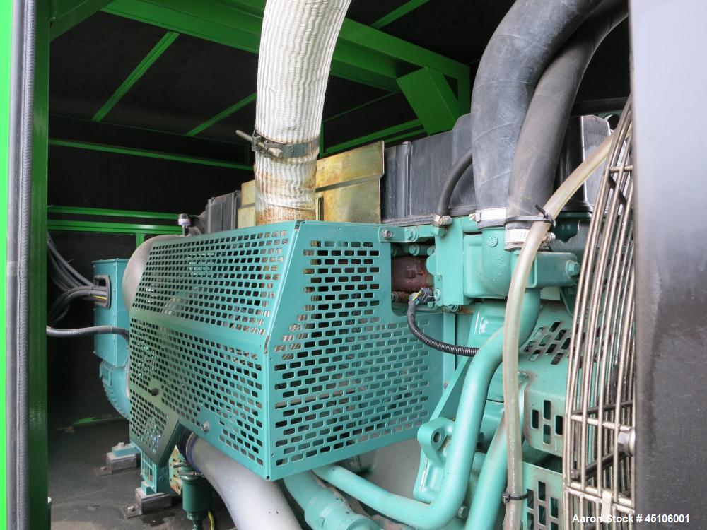 Used GMI/Volvo 350 kW standby portable diesel generator set, SN-1061013. Volvo Penta TAD 1241 GE engine rated 526 hp at 1800 RPM SN-868836. Stamford Newage alternator model 01161859, SN-0135396/02.  ...