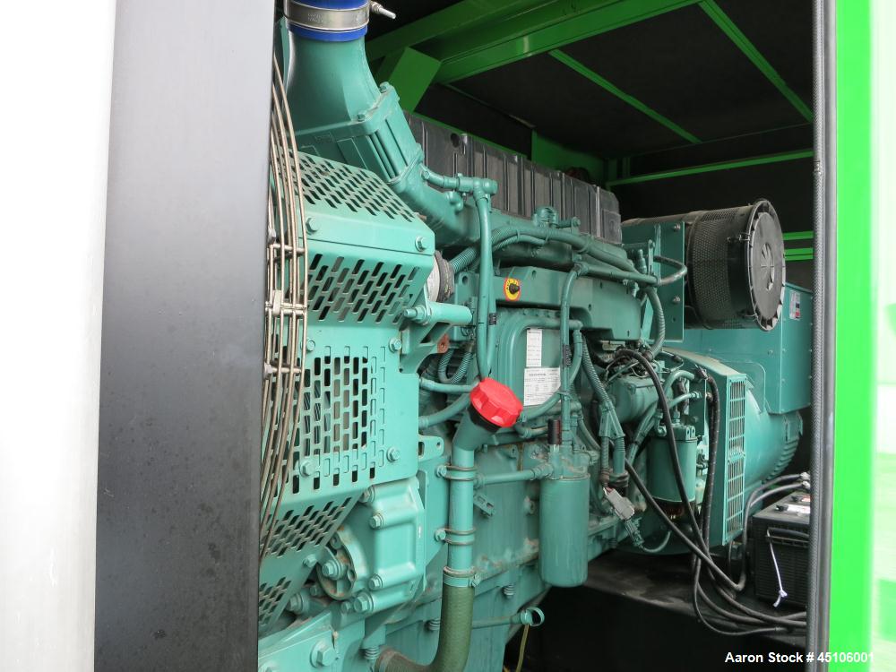 Used GMI/Volvo 350 kW standby portable diesel generator set, SN-1061013. Volvo Penta TAD 1241 GE engine rated 526 hp at 1800 RPM SN-868836. Stamford Newage alternator model 01161859, SN-0135396/02.  ...