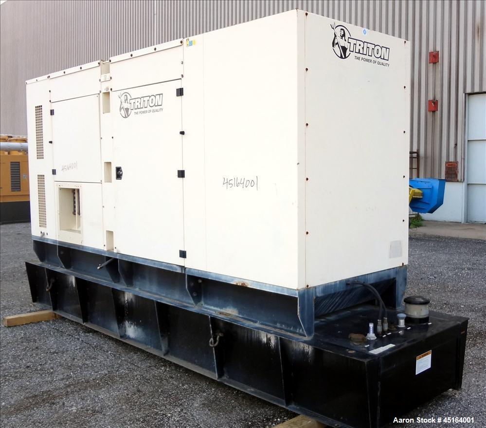 Used Cummins/Triton 380 kW Diesel Generator Set, Cummins Model NTA-855-G3.
