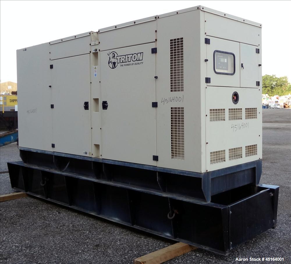 Used Cummins/Triton 380 kW Diesel Generator Set, Cummins Model NTA-855-G3.
