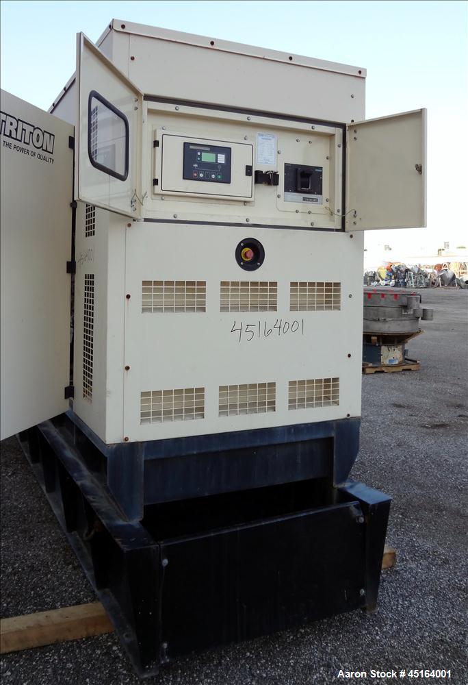 Used Cummins/Triton 380 kW Diesel Generator Set, Cummins Model NTA-855-G3.