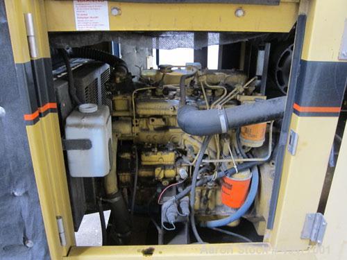 Used Olympian / Generac 20 kW trailered portable diesel generator set, model 94A-04230. 3/60/ 120/240V. 1370 hours. Year 1994.