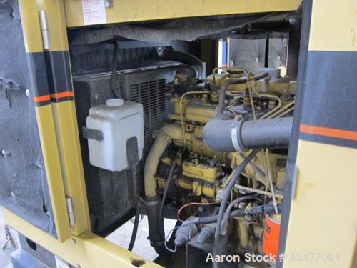 Used Olympian / Generac 20 kW trailered portable diesel generator set, model 94A-04230. 3/60/ 120/240V. 1370 hours. Year 1994.