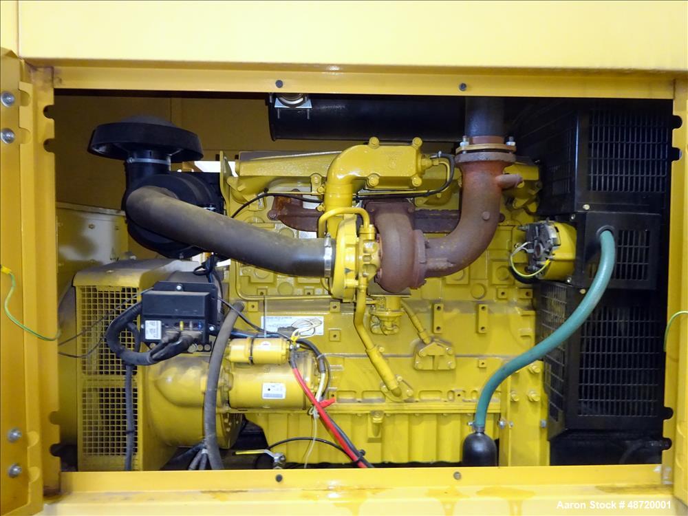 Used Caterpillar / Olympian 100 kW Standby Diesel Generator Set, Model D100P1.