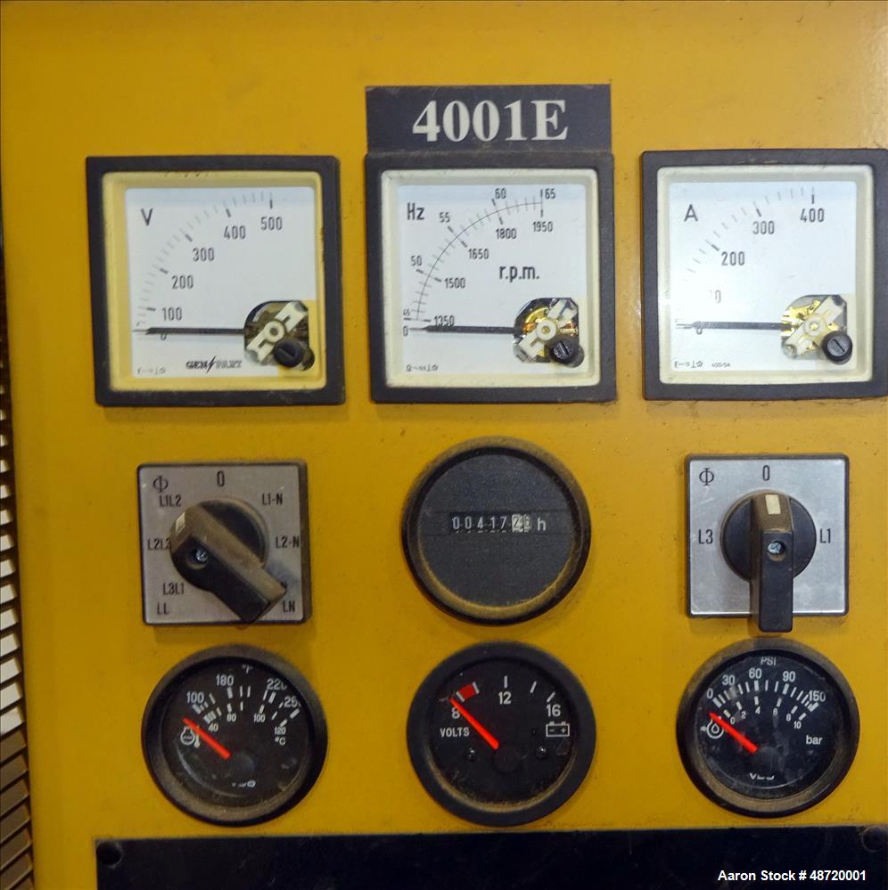 Used Caterpillar / Olympian 100 kW Standby Diesel Generator Set, Model D100P1.