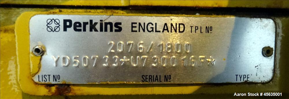 Used Caterpillar / Olympian 150 kW Standby Diesel Generator Set Model D150P1