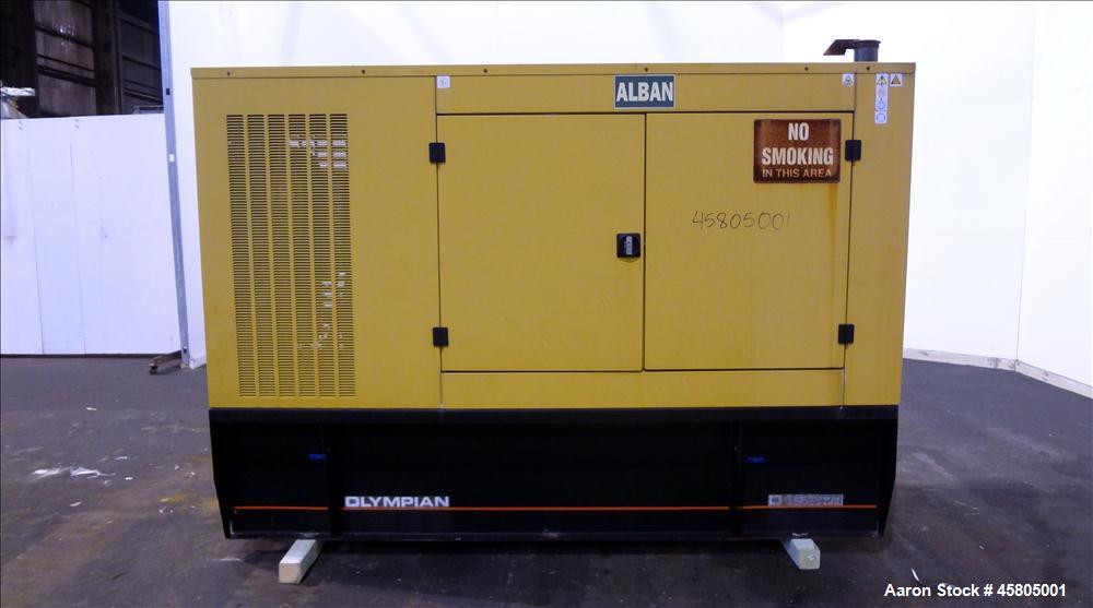 Used Caterpillar / Olympian 150 kW diesel generator set