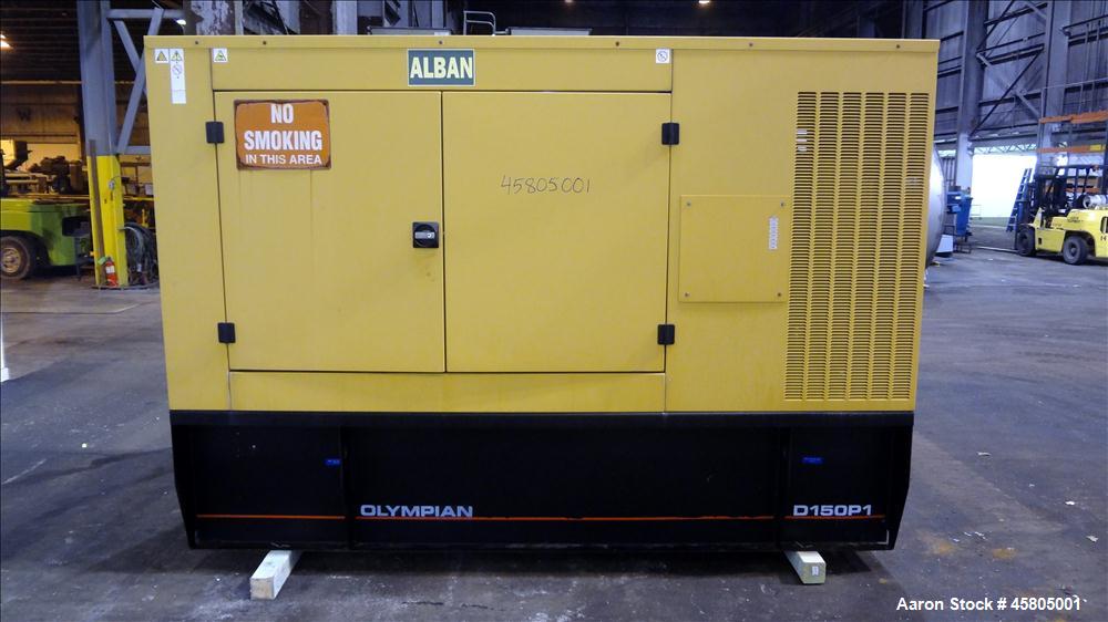 Used- Caterpillar / Olympian 150 kW diesel generator set