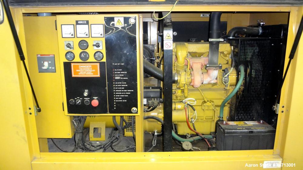 Used Caterpillar/Olympian 60kW standby Diesel Generator Set, Model D60P3