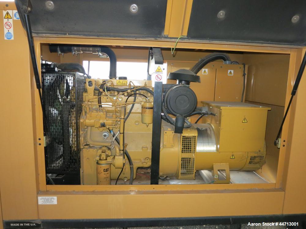 Used Caterpillar/Olympian 60kW standby Diesel Generator Set, Model D60P3