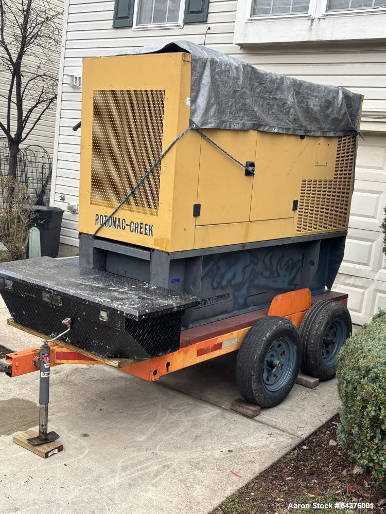 Used Olympian D90P1 Trailer-Mounted Diesel Generator – 90 kW, Perkins Engine, 258 Hours